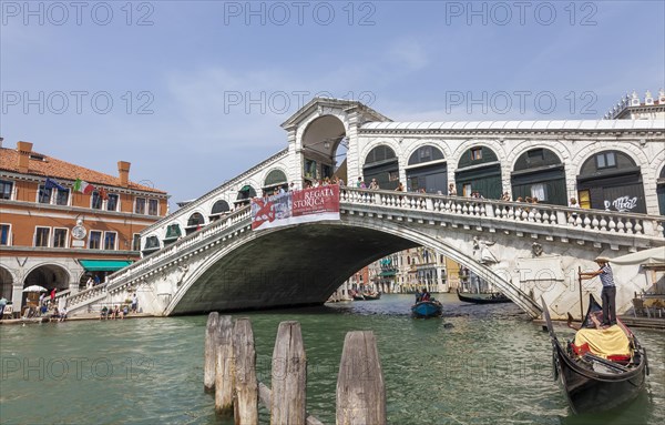 Grand Canal with Rialto Bridge