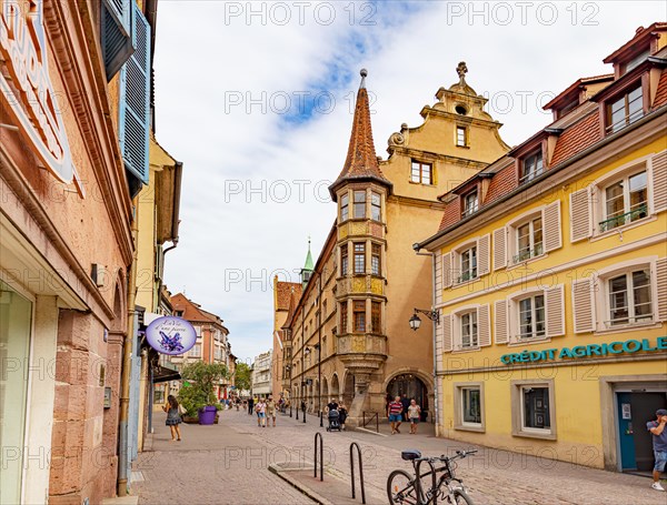 Grand Rue of Colmar in Alsace