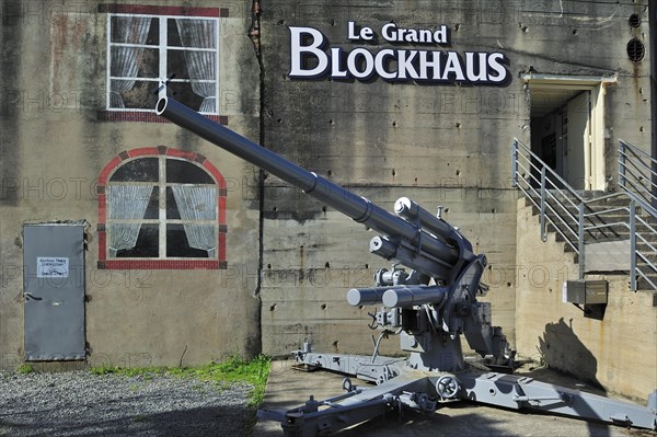 The German Second World War bunker Le Grand Blockhaus at Batz-sur-Mer