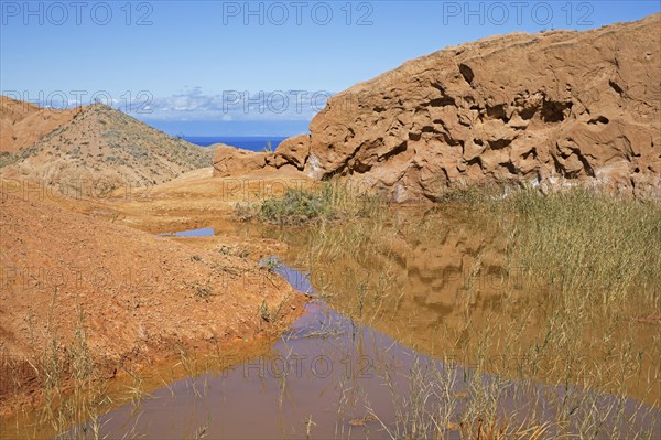 Red rocks of the Fairy Tale Canyon