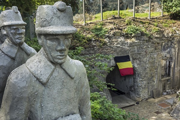 Entrance gate of the Fort de Loncin