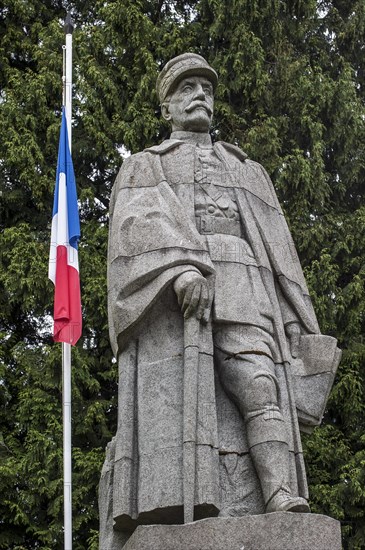 Statue of general Ferdinand Foch