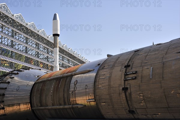 Rockets in the Euro Space Center at Transinne