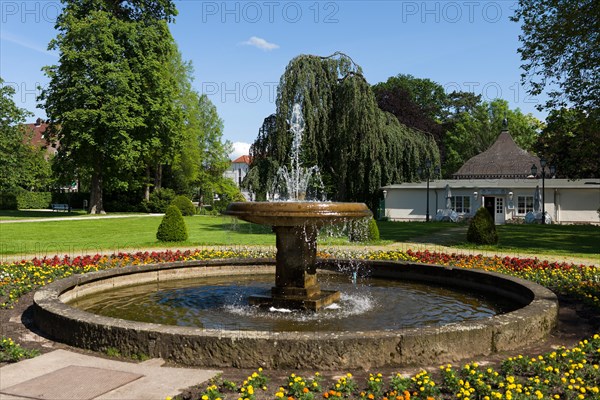 Fountain in Stadthagen City Park