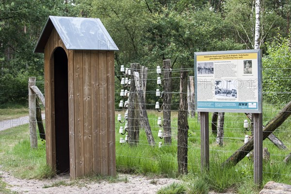 Sentry box at the Wire of Death