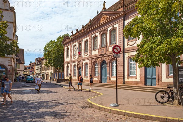 Grand Rue in Little Venice of Colmar in Alsace