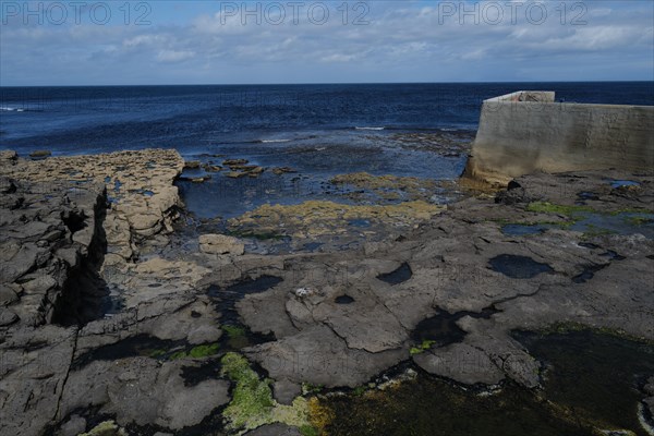 The Atlantic coast at Easkey on a lovely day along the Wild Atlantic way. Easkey