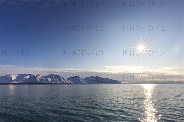 Sunset at Billefjorden