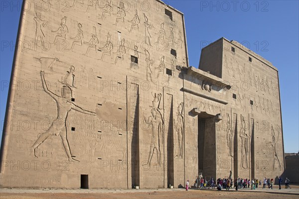 Pylon of the Temple of Edfu
