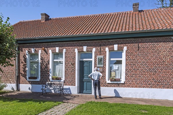 Birthplace museum of Belgian author and writer Ernest Claes at Scherpenheuvel-Zichem