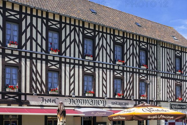 Hotel Restaurant Le Normandy at seaside resort Wissant along the Cote d'Opale