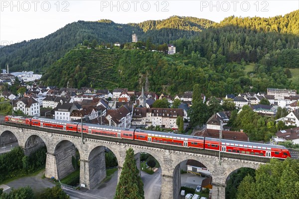 City view Hornberg in the Black Forest