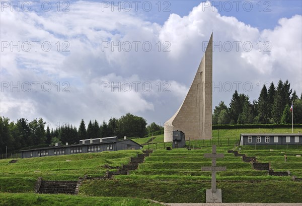 The Monument to the Departed at Natzweiler-Struthof