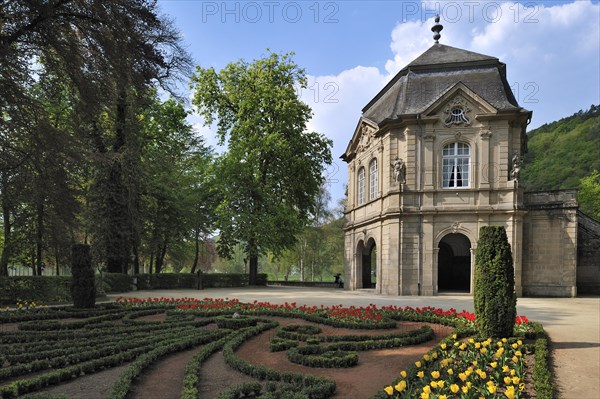 The rococo pavilion and municipal park at Echternach