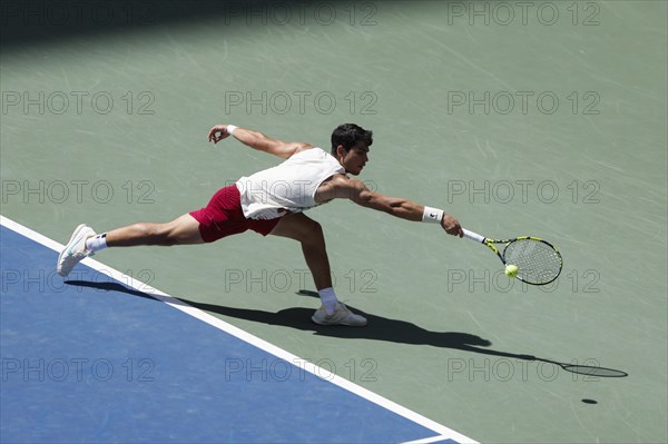 Tennisspieler Carlos Alcatraz