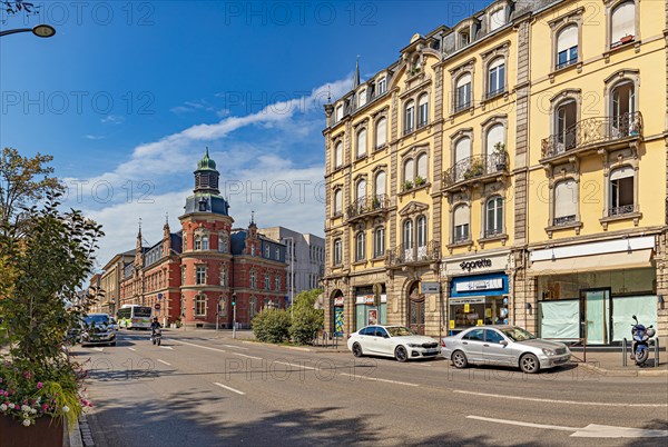 Rue Kleber of Colmar in Alsace