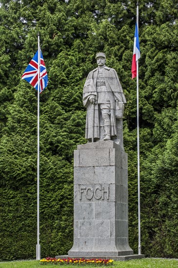 Statue of general Ferdinand Foch