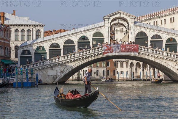 Grand Canal with Rialto Bridge