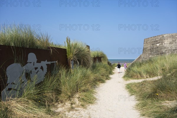 The German bunker Cosy's pillbox at Juno Beach