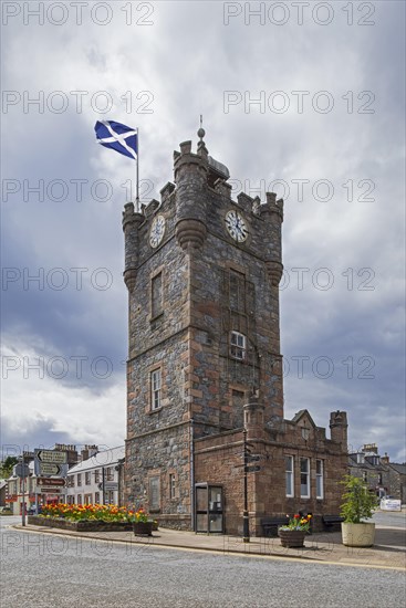 19th century Dufftown Clock Tower