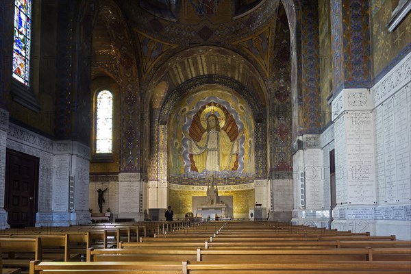 Interior of the Chapel of Notre-Dame de Lorette