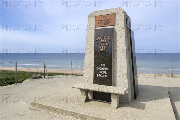 Fifth Engineer Special Brigade Memorial at Omaha Beach