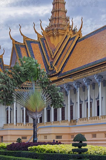 19th century Royal Palace of Cambodia in Chey Chumneas in Phnom Penh