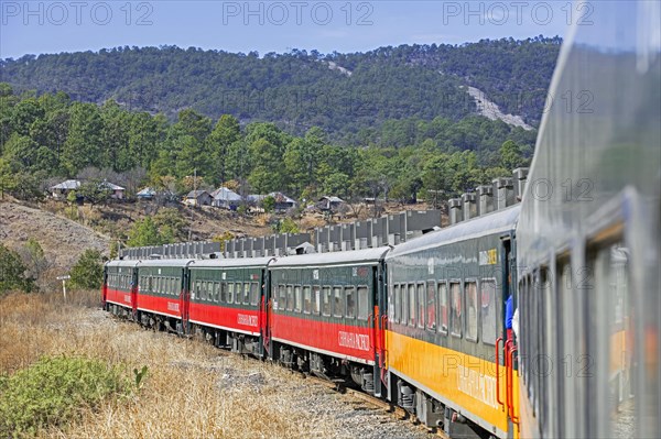 Tourist train of Chepe Express