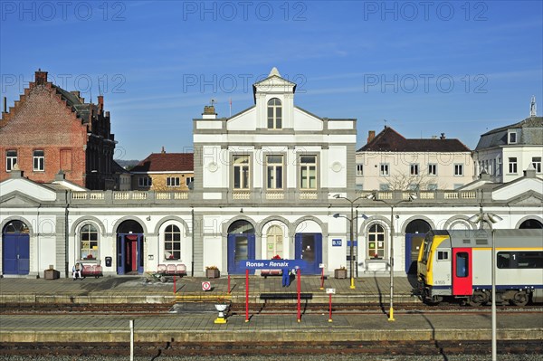 The railway station of Ronse