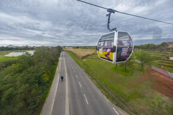 Cable car of the Federal Horticultural Show