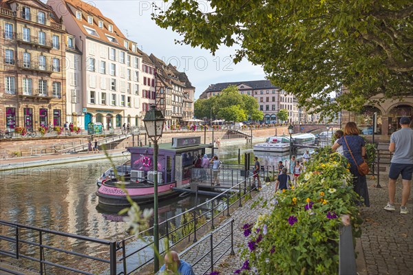 Quai Au Sable of Strasbourg in France