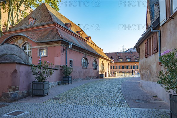 Pont Saint-Martin in Petite France of Strasbourg in France