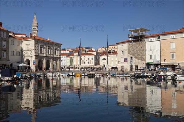 Harbour with the Church of St. George