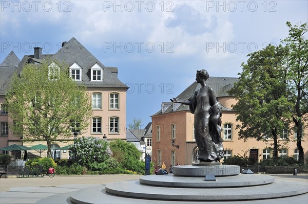 Statue of Grand Duchess Charlotte