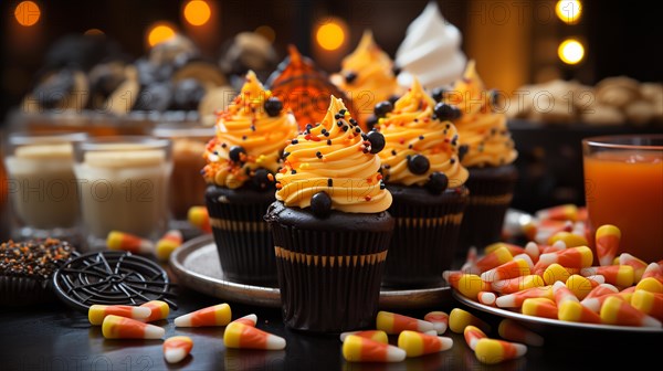 Halloween cupcakes