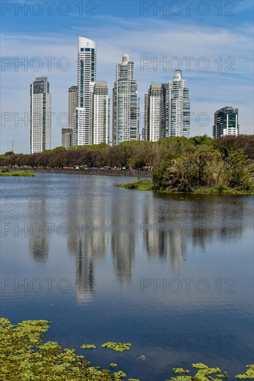 Skyline of Puerto Madero with Alvear Tower