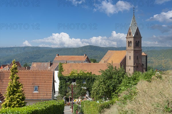 Townscape with the Protestant church