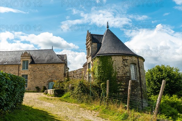 Castle Park Rochefort en Terre in the medieval village of Rochefort-en-Terre