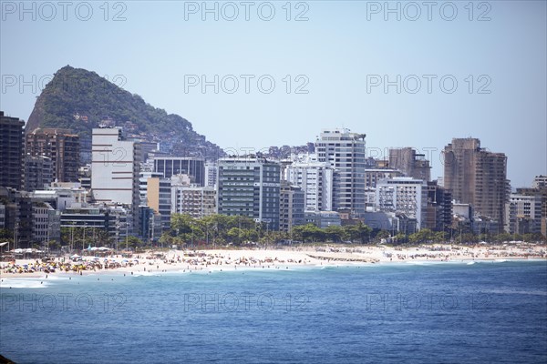 Leblon district and Praia do Leblon