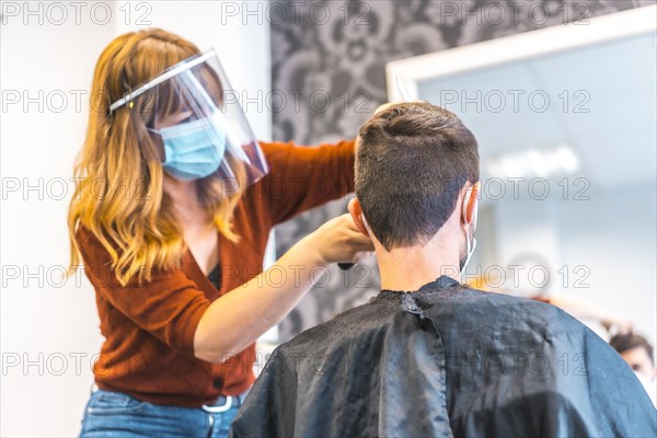 Opening of hairdressing salons after the coronavirus pandemic