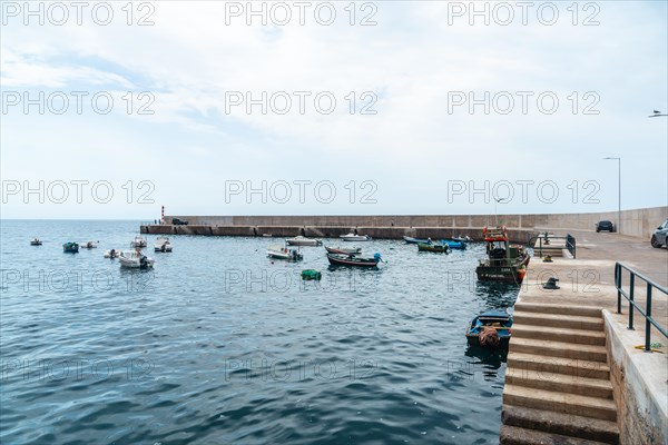 Praia do Cais in the town of Paul do Mar in eastern Madeira. Portugal