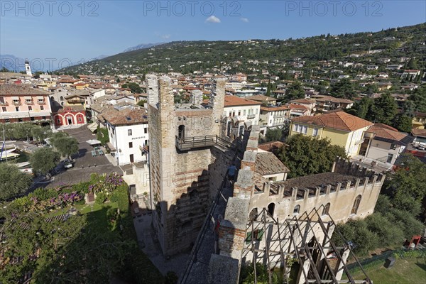 View of Torri del Benaco from the Scaliger Castle