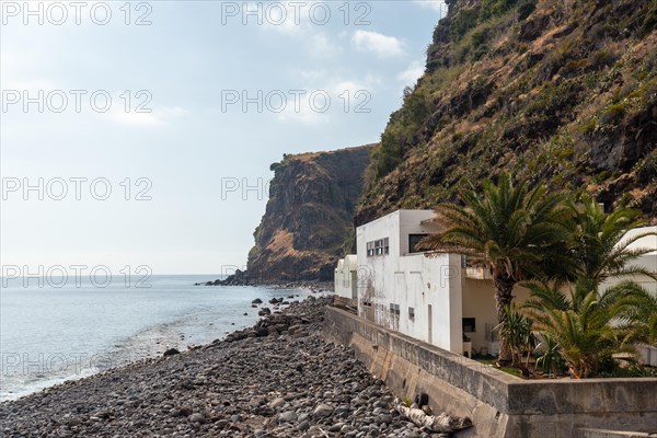 Praia da Calheta in summer