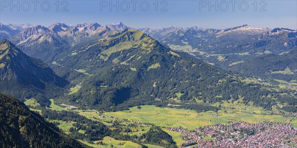 Panorama from the Gaisalphorn