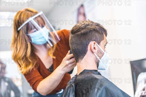 Opening of hairdressing salons after the coronavirus pandemic