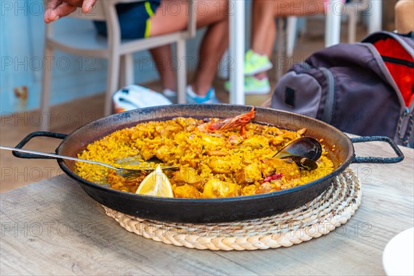 Mediterranean paella