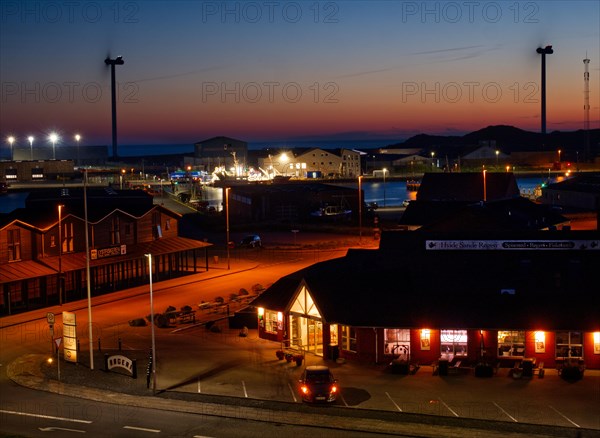 Evening atmosphere in Hvide Sande