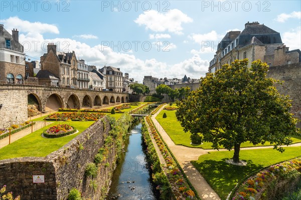 Vannes coastal medieval town