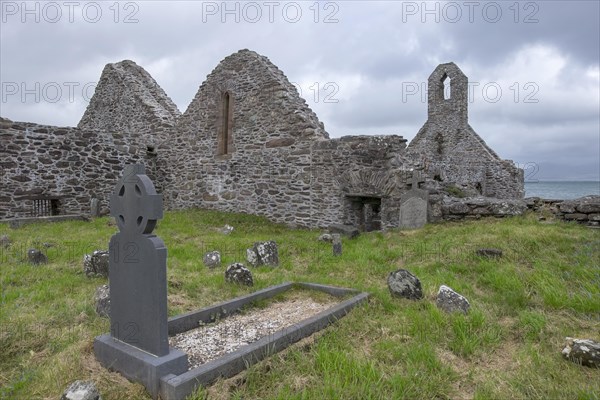 Ruined Church of St Michael Ballinskelligs Priory