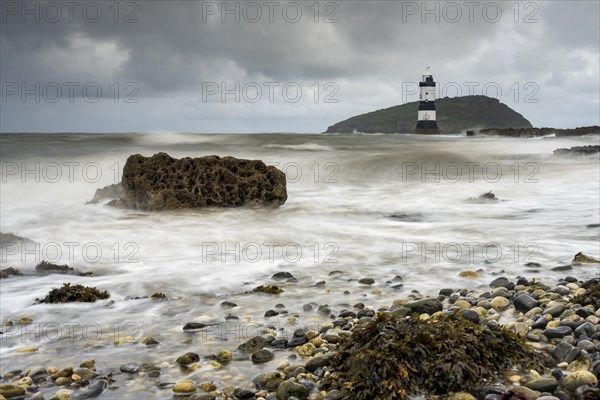 Trwyn Du Lighthouse at Penmon Point